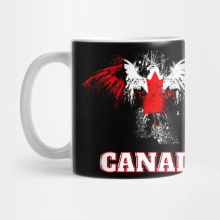 Feathers of the True North: A Majestic Tribute to Canada Mug